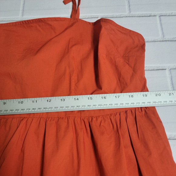 Who What Wear Sleeveless Baby Doll High Low Sundress Red Clay Women's Size XXL - Picture 8 of 11